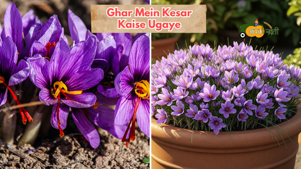 Ghar Mein Kesar Kaise Ugaye-Aapkikheti.com